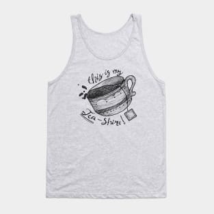 Tea Shirt - puns, tea lovers, cute Tank Top